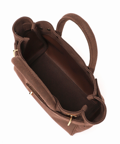 美品★シータパランティカsita parantica スエードトートバッグ 茶色 sita parantica（シータパランティカ）の「SITA PARANTICA