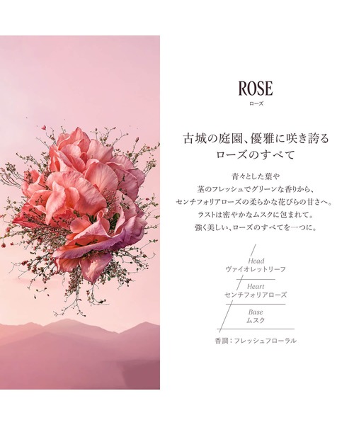 L'OCCITANE(ロクシタン)の「ローズ オードトワレ 50mL(香水・レディース・その他・FREE)」の2枚目の写真