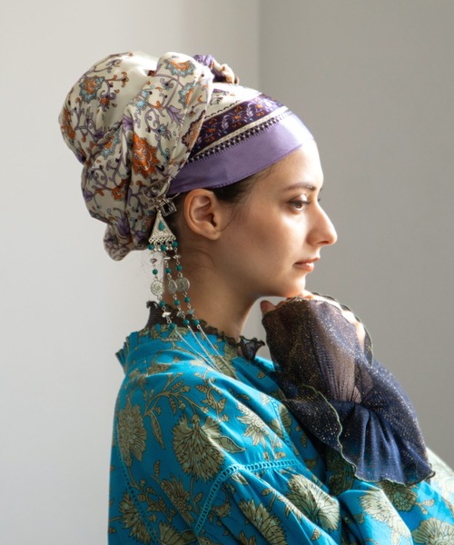 チャイハネ(チャイハネ)の「【チャイハネ】ラメリナインナートップス(Tシャツ/カットソー・レディース・ブルー/ピンク/ネイビー/オレンジ・FREE)」の17枚目の写真