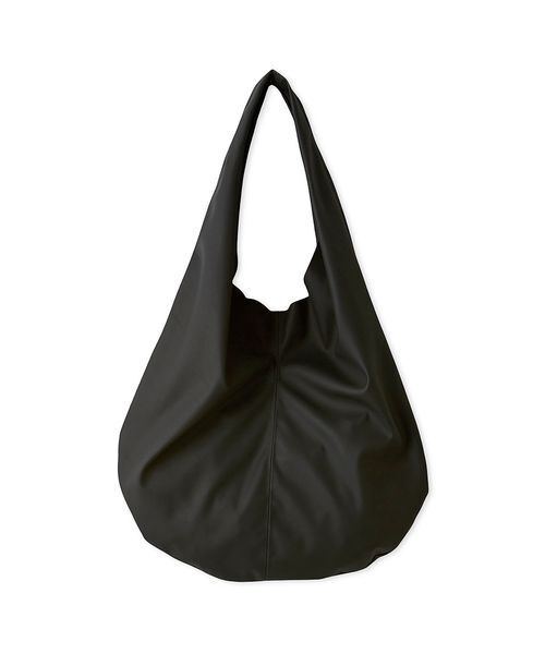 Mila Owen（ミラオーウェン）の「ラウンドショルダートートバッグ（トートバッグ・レディース・ボルドー/ブラック/ライトブルー・F）」の2枚目の写真