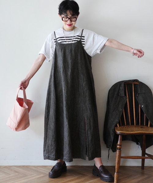 JOURNAL STANDARD LUXE（ジャーナルスタンダード　ラックス）の「Fiona's OP（ワンピース・レディース・ブラック・FREE）」の2枚目の写真