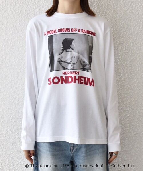 GOOD ROCK SPEED(グッドロックスピード)の「GOOD ROCK SPEED: LIFE PC フォト ロゴ プリント ロンTEE(Tシャツ/カットソー・レディース・ホワイト系1/ホワイト系2・ONE SIZE)」の9枚目の写真
