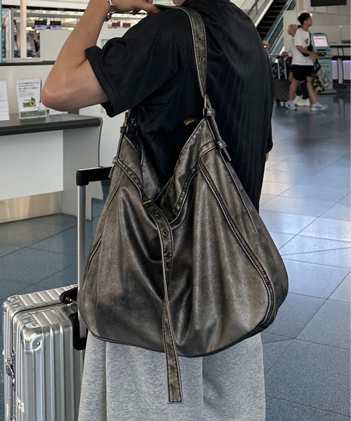 ADAMASTE SELECT ショルダーバッグ　ダークブラウン　完売品 ADAMASTE ショルダーバッグ SELECT vintage like 2way shoulder