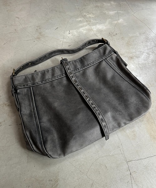 ADAMASTE SELECT ショルダーバッグ　ダークブラウン　完売品 ADAMASTE ショルダーバッグ SELECT vintage like 2way shoulder