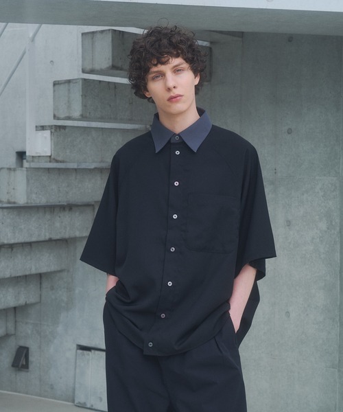 Dolman Drape Shirt - ドルマンドレープシャツ（シャツ/ブラウス