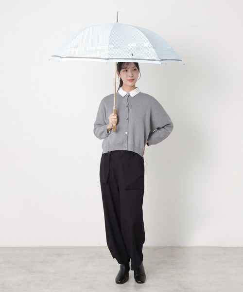 POLO RALPH LAUREN(ポロ ラルフ ローレン)の「長傘 雨傘 UV ”ドット ポロポニー刺繍”(長傘・レディース・サックスブルー/オリーブ/ネイビー・FREE)」の20枚目の写真