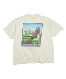 【USED】90’s Reflections organic “Eagle” アニマル Tシャツ