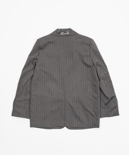 Embroidery tailored jacket/刺繍入りテーラードジャケット