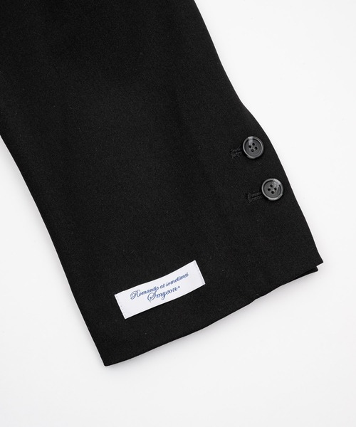 Embroidery tailored jacket/刺繍入りテーラードジャケット