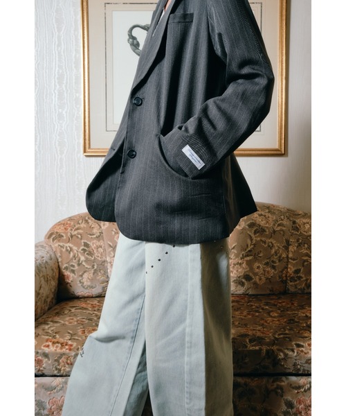 Smyeon（スミョン）の「Embroidery tailored jacket/刺繍入り