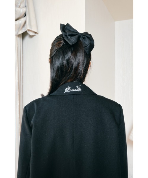 Smyeon（スミョン）の「Embroidery tailored jacket/刺繍入り