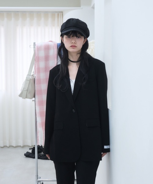 セール】Embroidery tailored jacket/刺繍入りテーラードジャケット