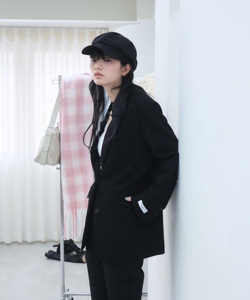 セール】Embroidery tailored jacket/刺繍入りテーラードジャケット