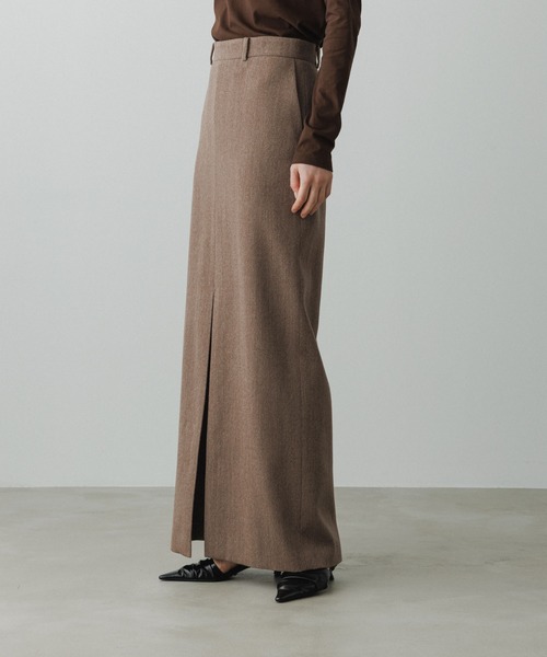 【EMOELLE】Iラインロングスカート　ADAM ET ROPE' セール】【EMOELLE】Iラインロングスカート（スカート）｜ADAM ET ROPE