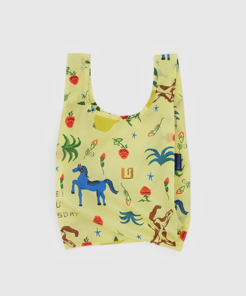 BAGGU（バグー）の「BABY BAGGU 590.プレイリー（エコバッグ/サブバッグ・レディース・イエロー・FREE）」の2枚目の写真