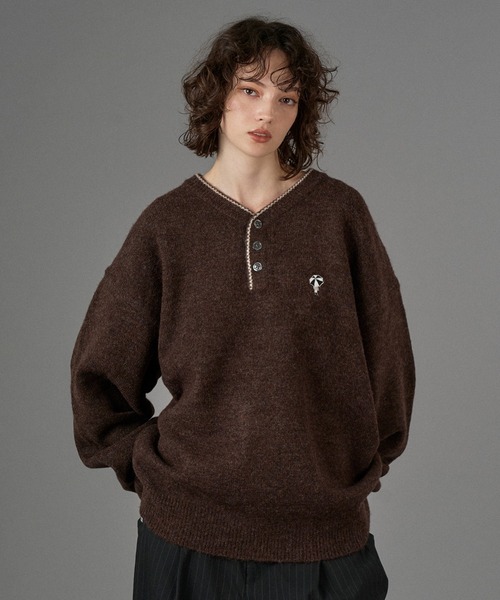 メルル様注文ページ セール】【ARMY TWILL / アーミーツイル】別注 ヘンリーネックシャツ