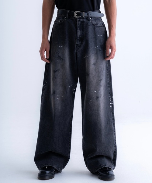 Vintage wide straight denim / ヴィンテージワイドストレートデニム