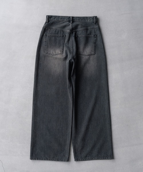 SINSS（シンス）の「Vintage wide straight denim / ヴィンテージワイドストレートデニム（デニムパンツ・メンズ・ブラック/ブラック系その他/ブルー系その他・X-SMALL/SMALL/MEDIUM/LARGE）」の19枚目の写真