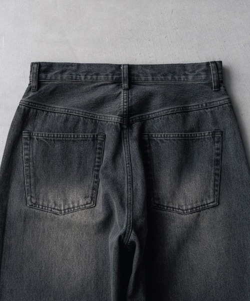 SINSS（シンス）の「Vintage wide straight denim / ヴィンテージワイドストレートデニム（デニムパンツ・メンズ・ブラック/ブラック系その他/ブルー系その他・X-SMALL/SMALL/MEDIUM/LARGE）」の20枚目の写真