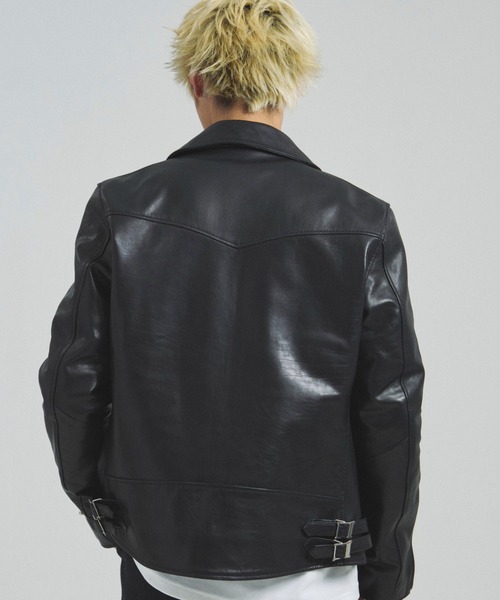 ヒロ　　美品✨JACKROSE　 ライダースジャケット フード付き ヒロ様専用 美品✨JACKROSE ライダースジャケット フード付き - メルカリ