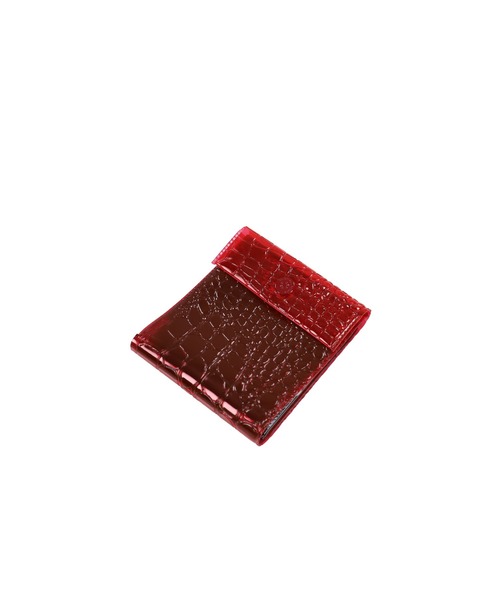 beautiful people(ビューティフルピープル)の「NOTHING TO HIDE VINYL CARD WALLET(名刺入れ・メンズ・レッド/ホワイト・OS)」の7枚目の写真
