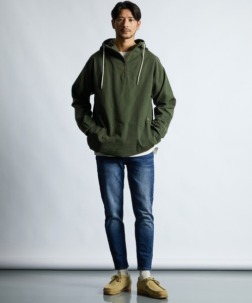 LANVIN en Bleu(ランバンオンブルー)の「超伸縮「ガムストレッチ」 スキニー 5ポケットデニム(その他パンツ・メンズ・ダークインディゴブルー/インディゴブルー・50/48/46/52)」の4枚目の写真