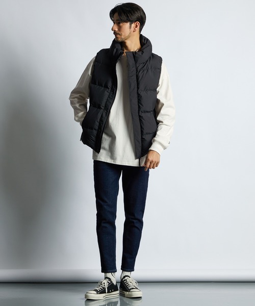 LANVIN en Bleu(ランバンオンブルー)の「超伸縮「ガムストレッチ」 スキニー 5ポケットデニム(その他パンツ・メンズ・ダークインディゴブルー/インディゴブルー・50/48/46/52)」の6枚目の写真