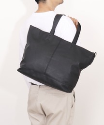Control シンプル合皮トートバッグ