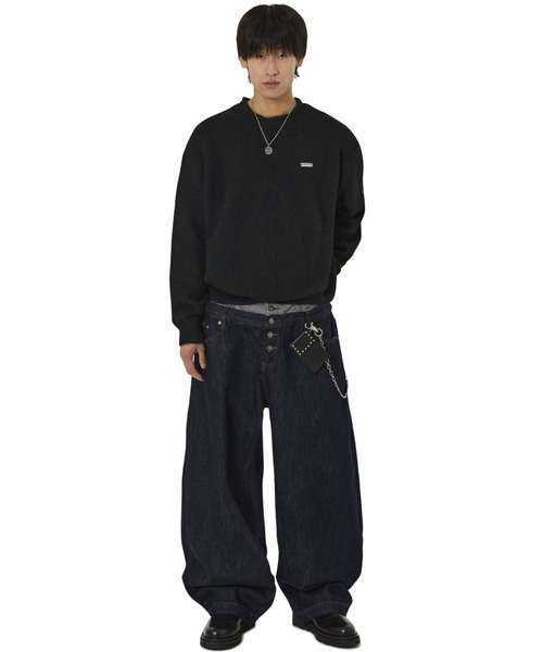 OY(オーワイ)の「『OY/オーワイ』HUSHY WARM KNIT/ハッシー ウォームニット(ニット/セーター・レディース・ブラック/グレー/ピンク・M/L)」の7枚目の写真