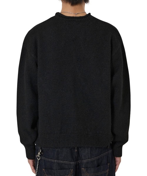 OY(オーワイ)の「『OY/オーワイ』HUSHY WARM KNIT/ハッシー ウォームニット(ニット/セーター・レディース・ブラック/グレー/ピンク・M/L)」の6枚目の写真