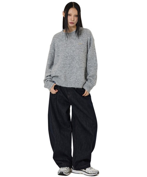 OY(オーワイ)の「『OY/オーワイ』HUSHY WARM KNIT/ハッシー ウォームニット(ニット/セーター・レディース・ブラック/グレー/ピンク・M/L)」の14枚目の写真