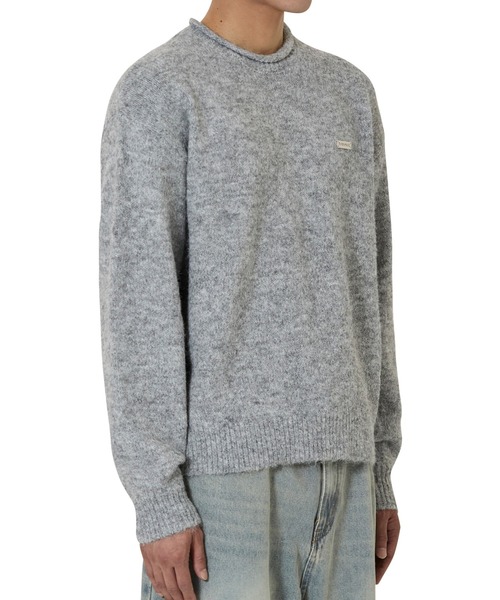 OY(オーワイ)の「『OY/オーワイ』HUSHY WARM KNIT/ハッシー ウォームニット(ニット/セーター・レディース・ブラック/グレー/ピンク・M/L)」の11枚目の写真