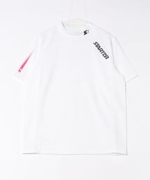 【STARTER GOLF】スターターゴルフ AQUATWIST(R)高伸縮ストレッチ カラフルモックネック半袖Tシャツ SG-123005