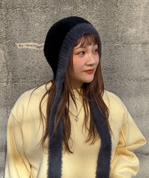 CITEN | <CITEN>スリムマフラー付きニットキャップ(ニットキャップ/ビーニー)