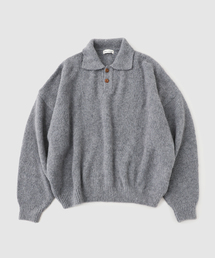 Estudio Niksen / エストゥディオ・ニクセン Knit Polo Sweater