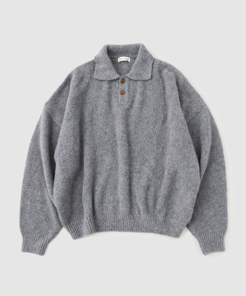 Estudio Niksen ニットポロ　セーター Estudio Niksen / エストゥディオ・ニクセン Knit Polo Sweater