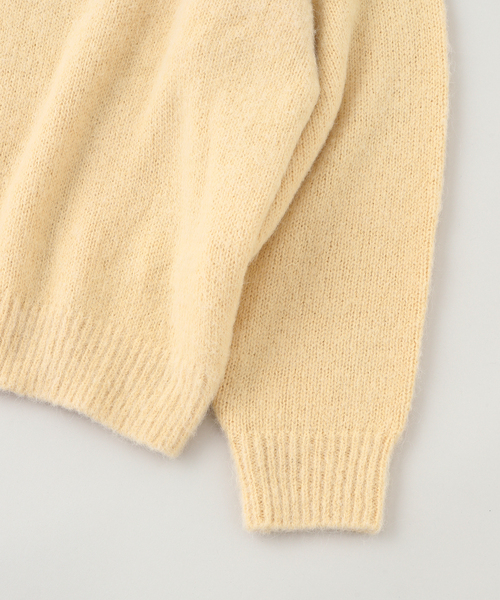 WISM(ウィズム)の「Estudio Niksen / エストゥディオ・ニクセン Knit Polo Sweater(ニット/セーター・メンズ・チャコールグレー・FREE)」の5枚目の写真