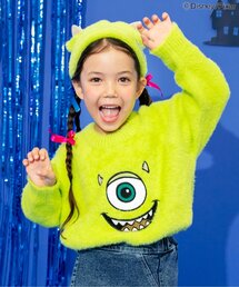 Disney(ディズニー)のディズニーキャラクター 「マイク」「サリー」/シャギーニット(ニット/セーター)
