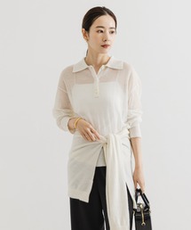 URBAN RESEARCH | ヘアリーポロ衿付きニット(ニット/セーター)