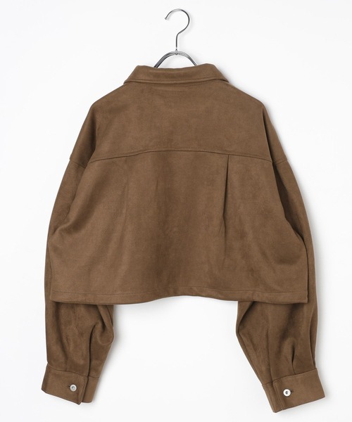3.3 Field Trip (3.3フィールドトリップ)の「3.3 Field Trip/スエードミニ丈ジャケット(ブルゾン・レディース・ブラウン/キャメル・FREE)」の21枚目の写真