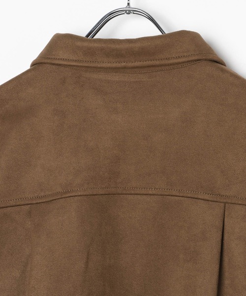 3.3 Field Trip (3.3フィールドトリップ)の「3.3 Field Trip/スエードミニ丈ジャケット(ブルゾン・レディース・ブラウン/キャメル・FREE)」の14枚目の写真