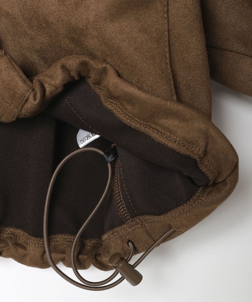 3.3 Field Trip (3.3フィールドトリップ)の「3.3 Field Trip/スエードミニ丈ジャケット(ブルゾン・レディース・ブラウン/キャメル・FREE)」の9枚目の写真