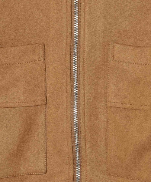 3.3 Field Trip (3.3フィールドトリップ)の「3.3 Field Trip/スエードミニ丈ジャケット(ブルゾン・レディース・ブラウン/キャメル・FREE)」の15枚目の写真