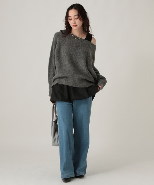 Elura（エルーラ）の「バルーンタンク/598163（タンクトップ・レディース・ブラック/ネイビー/ホワイト/チャコールグレー・FREE）」の6枚目の写真