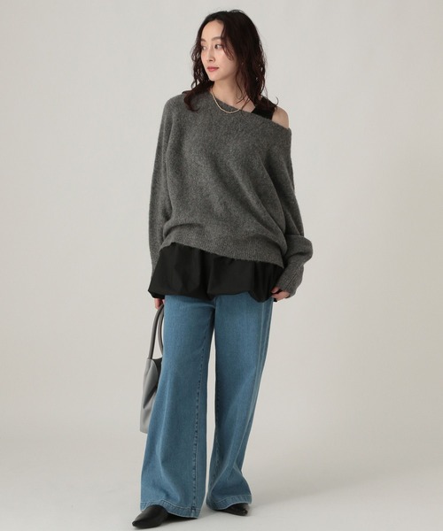 Elura（エルーラ）の「バルーンタンク/598163（タンクトップ・レディース・ブラック/ネイビー/ホワイト/チャコールグレー・FREE）」の7枚目の写真