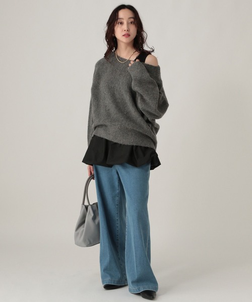 Elura（エルーラ）の「バルーンタンク/598163（タンクトップ・レディース・ブラック/ネイビー/ホワイト/チャコールグレー・FREE）」の8枚目の写真