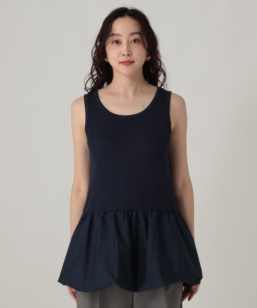 Elura（エルーラ）の「バルーンタンク/598163（タンクトップ・レディース・ブラック/ネイビー/ホワイト/チャコールグレー・FREE）」の18枚目の写真