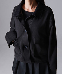 DAESE TOKYO（デセトウキョウ）の「『DAESE TOKYO/デセトウキョウ』フェイクスエード ショートカバーオール（ブルゾン）」