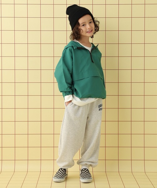 LEPSIM(レプシィム)の「【KIDS】撥水アノラックパーカー 592198(パーカー・キッズ・ブルー/グリーン・140/120/130)」の3枚目の写真