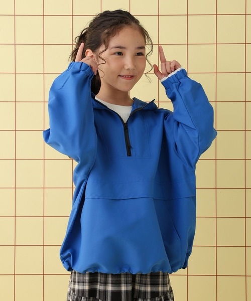 LEPSIM(レプシィム)の「【KIDS】撥水アノラックパーカー 592198(パーカー・キッズ・ブルー/グリーン・140/120/130)」の14枚目の写真